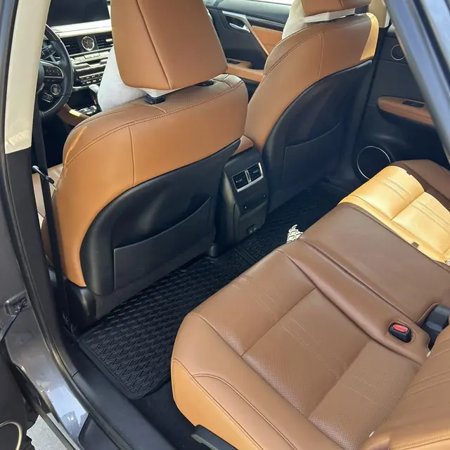 Lexus leather interior detailed by LA's Auto Detailing